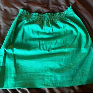 J. Crew Factory Green Elastic Waist Skirt - size 6